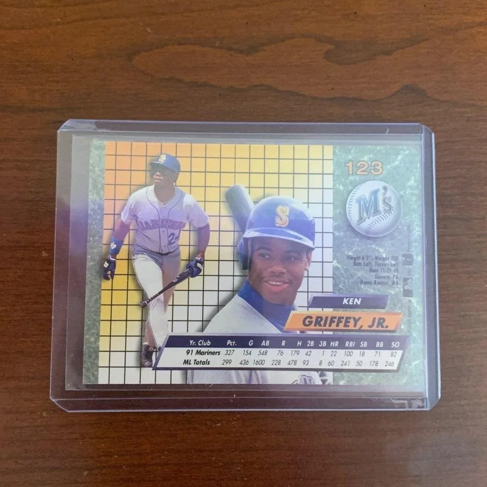 Ken Griffey Jr 92 Fleer Ultra